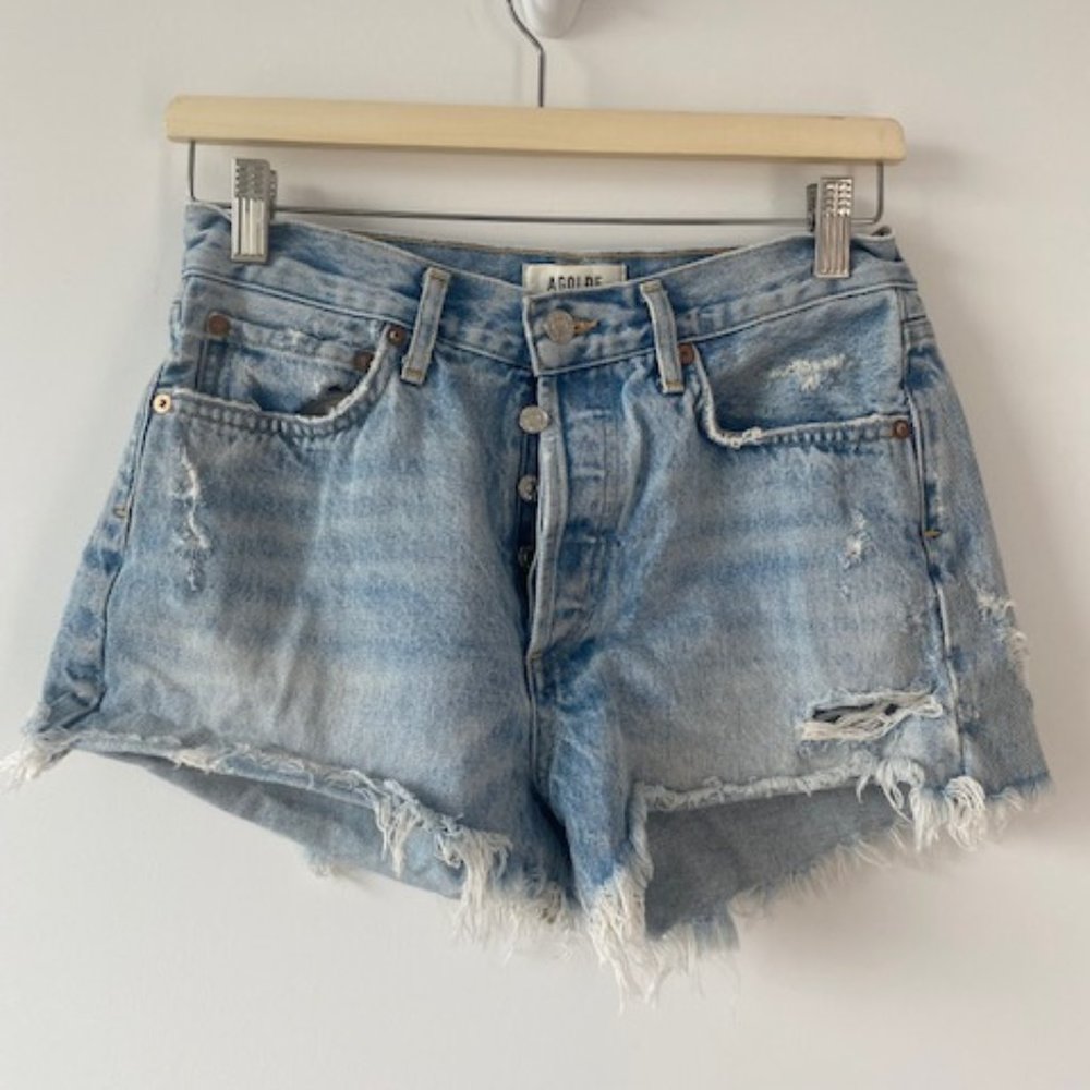 Agolde denim shorts - parker